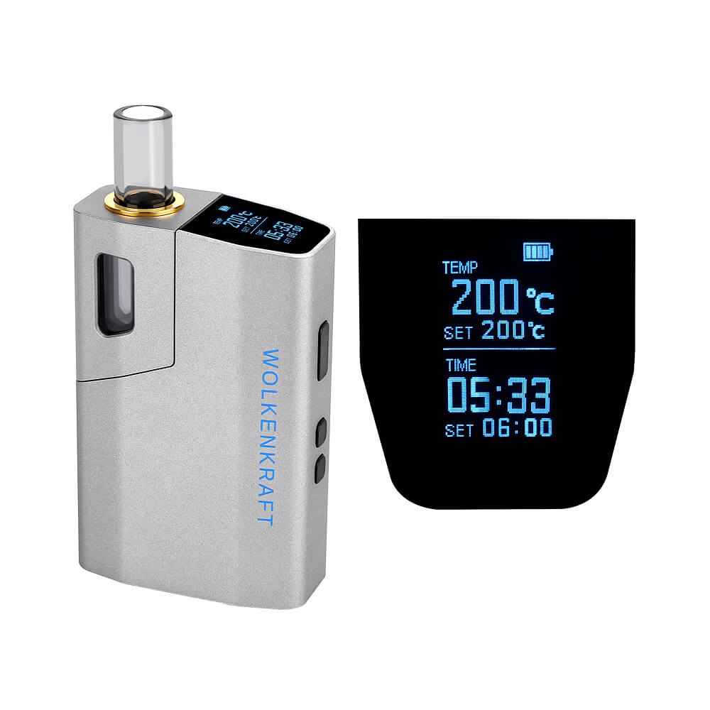 WOLKENKRAFT ÄRiS ULTRA – Vaporizzatore portatile premium per erbe secche e concentrati